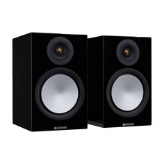 Полочная акустика Monitor Audio Silver 100 7G, 2 шт, глянцевый черный