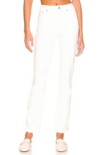 Брюки Free People X REVOLVE Lydia Slim Straight, цвет White Croc