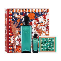 Парфюмерный набор Hermès Eau D&apos;orange Verte Estuche De Regalo Eau De Cologne, 3 предмета Hermes