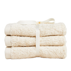 Набор полотенец Zara Home High Quality Cotton, 3 предмета, бежевый