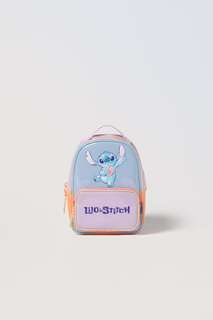 Маленький рюкзак из пвх с лайло и стич disney print Zara, розовый
