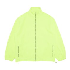 Флисовая куртка на молнии Vetements, цвет Желтый флюоресцентный