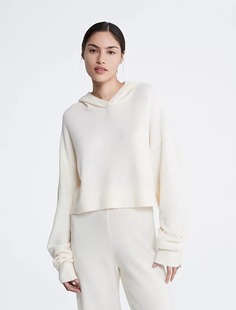 Толстовка Calvin Klein Sweater Lounge Plush, кремовый