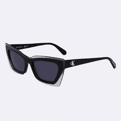 Солнцезащитные очки Calvin Klein Acetate Cat Eye, черный