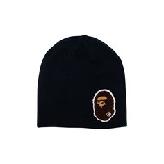Вязаная шапка BAPE Big Ape Head, цвет Черный