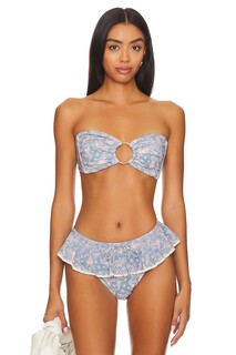 Топ бикини Montce Swim Tori Ties, цвет Cupid