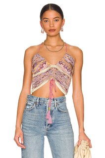 Топ Free People Cocktail Queen, цвет Lavender Combo