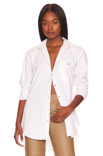 Топ Free People Manchester Solid, цвет White Combo