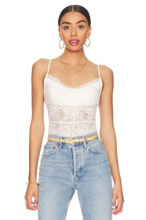 Майка Free People Heart Eyes Cami, цвет Sea Salt