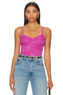 Майка Free People X Intimately FP High Standards Cami, цвет Dahlia Mauve