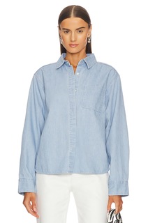 Рубашка Moussy Vintage Middleport, цвет Light Blue