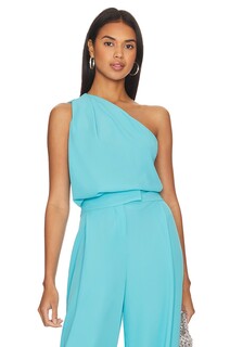 Топ The Sei One Shoulder Pleat, цвет Sky