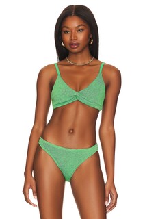 Бюстгальтер Good American Always Fits Sculpt Twist, цвет Summer Green002