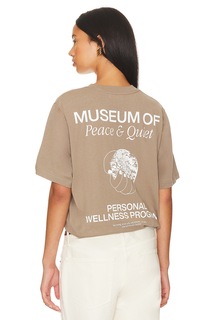 Футболка Museum of Peace and Quiet Wellness Program T-shirt, цвет Clay