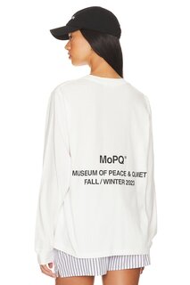 Футболка Museum of Peace and Quiet Long Sleeve T-shirt, белый
