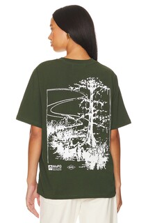 Футболка Museum of Peace and Quiet Q.p.c. T-shirt, цвет Forest
