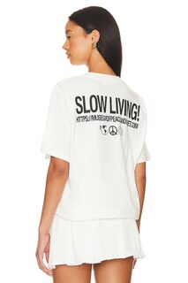 Футболка Museum of Peace and Quiet Slow Living T-shirt, белый