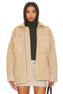 Куртка Marissa Webb Amari Sherpa, цвет Fern French Beige Combo