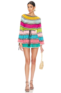 Платье My Beachy Side x REVOLVE Crochet Rainbow, цвет Rainbow Multi