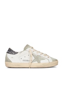 Кроссовки Golden Goose Super-Star, цвет White, Ice, &amp; Grey