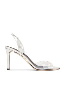 Туфли Giuseppe Zanotti x REVOLVE Basic 85, цвет Transparent