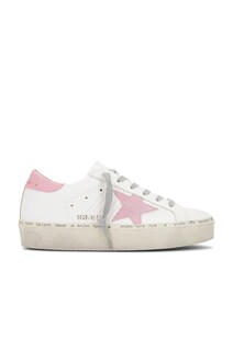 Кроссовки Golden Goose Hi Star, цвет White &amp; Antique Pink