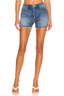 Шорты GRLFRND Helena High Rise Cut Off Short, цвет Azure Vista