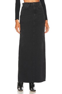 Юбка макси GRLFRND Amara Maxi Pencil Skirt with Back Slit, цвет Loleta