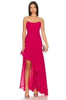Платье NBD Lerry Gown, цвет Hot Pink