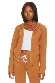 Толстовка MONROW Zip Up Hoody, цвет Hazelnut