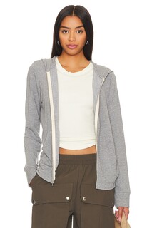 Толстовка MONROW Zip Up Hoody, цвет Dark Heather