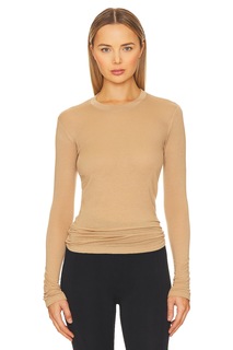 Футболка ALALA Cashmere Crew Neck, кэмел