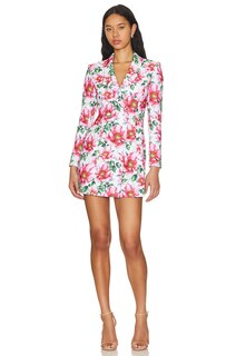 Платье мини Alice + Olivia Latoya Blazer, цвет High Tea Floral