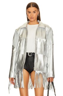 Куртка Understated Leather Mystical, цвет Silver Foil