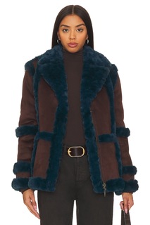 Куртка Unreal Fur Gate Keeper, цвет Chocolate &amp; Teal