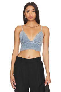 Топ Alice + Olivia Carli Bra, цвет Rockstar Blue