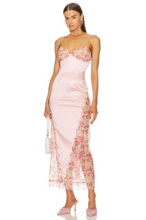 Платье Nana Jacqueline Eva Silk, розовый