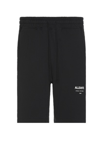Шорты ALLSAINTS Underground Shorts, цвет Jet Black &amp; Optic White