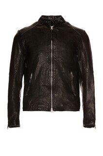 Куртка ALLSAINTS Cora Leather, черный