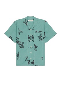 Рубашка Honor The Gift Tobacco Button Up, цвет Teal