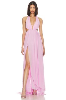 Платье Nana Jacqueline Raya Halter, розовый