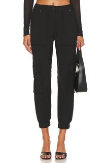 Брюки ALLSAINTS Frieda Jersey Trouser, черный