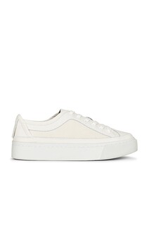 Кроссовки ALLSAINTS Milla, цвет White Leather and Suede Mix