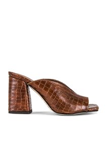 Мюли ALOHAS Frenchie, цвет Brown Croco