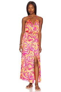 Платье House of Harlow 1960 x REVOLVE Mareena, цвет Pink Swirl Print