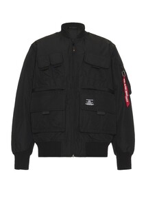 Куртка ALPHA INDUSTRIES Multi Pocket Flight, черный