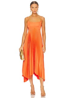 Платье A.L.C. Hollie, цвет Vivid Orange