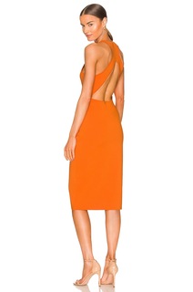 Платье A.L.C. Pierce, цвет Orange Twist