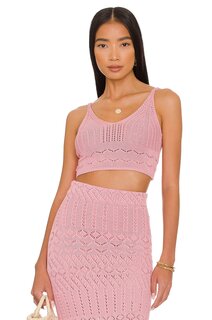 Топ House of Harlow 1960 x REVOLVE Quinn, цвет Bright Mauve