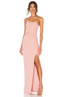 Платье Nookie Lust One Shoulder Gown, цвет Blush